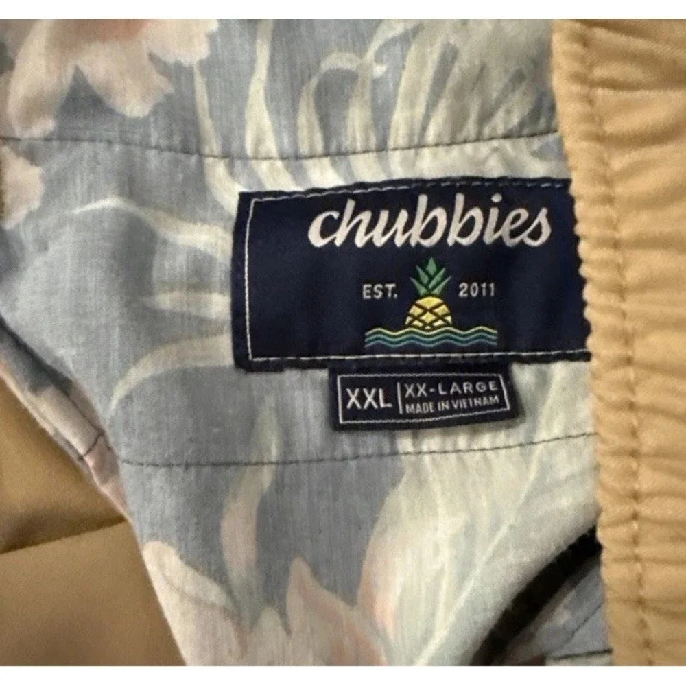 Chubbies The Travertines Everywear Performance Pants Men Size XXL Khaki NWT $94